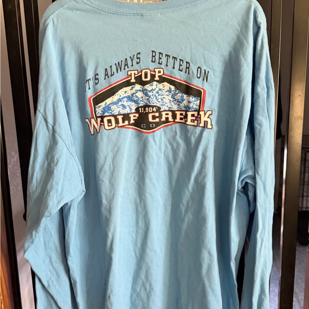 Wolf creek Colorado long sleeve shirt
